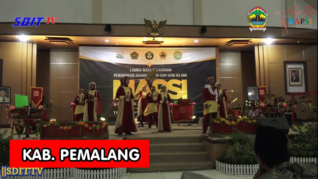 KAB  PEMALANG !! NO 4 LOMBA MAPSI KE 23  REBANA TINGKAT PROVINSI JATENG 2022