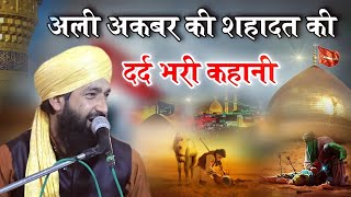 अली अकबर की शहादत की दर्द भरी कहानी  | Mufti Hammad Raza Moradabadi | New Emotional Bayan 2021 |