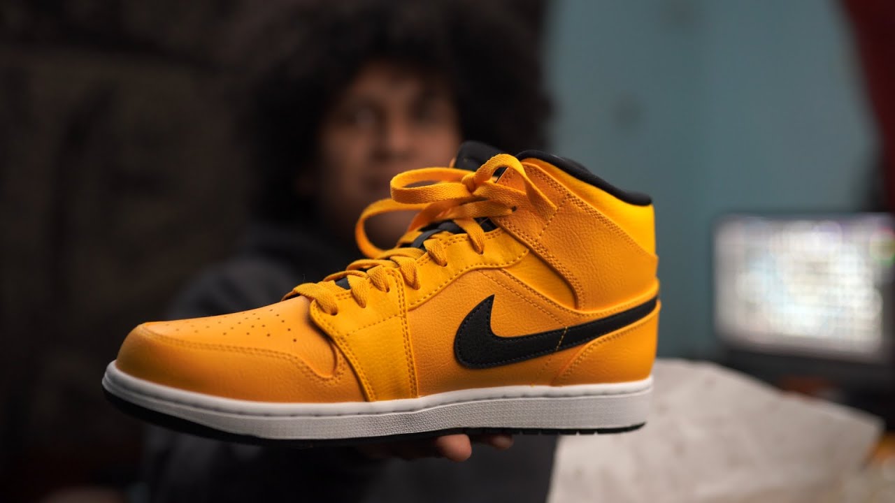 Comprar en StockX desde MÃ©xico ð²ð½2020 X Jordan 1 Mid University Gold Black â ï¸ - YouTube