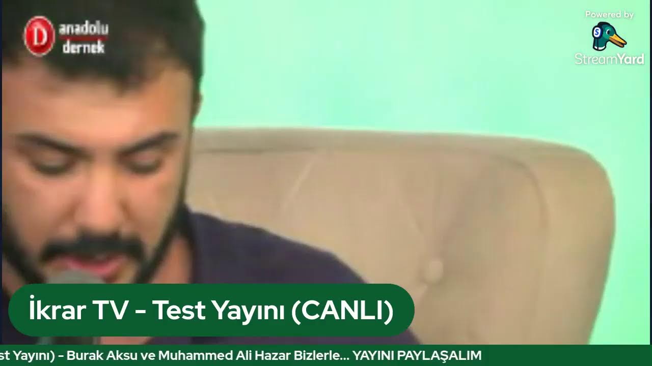 Erkân TV | Test Yayını - Burak Aksu ve Muhammed Ali Hazar ile Deyişler