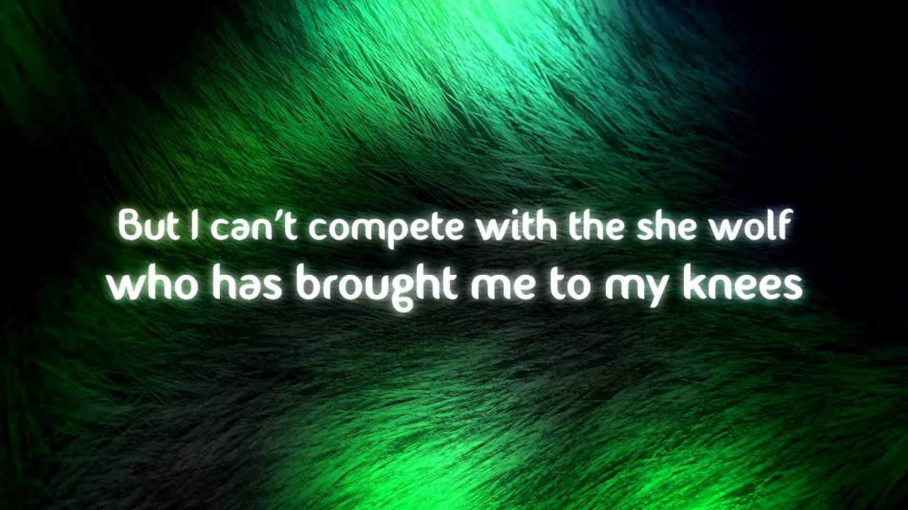 David Guetta feat. Sia - She Wolf (Falling to Pieces) Lyrics Video HD -  YouTube