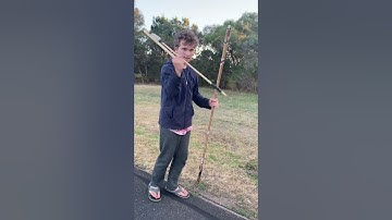 Weapon demo: Atlatl and darts + Swiss arrow