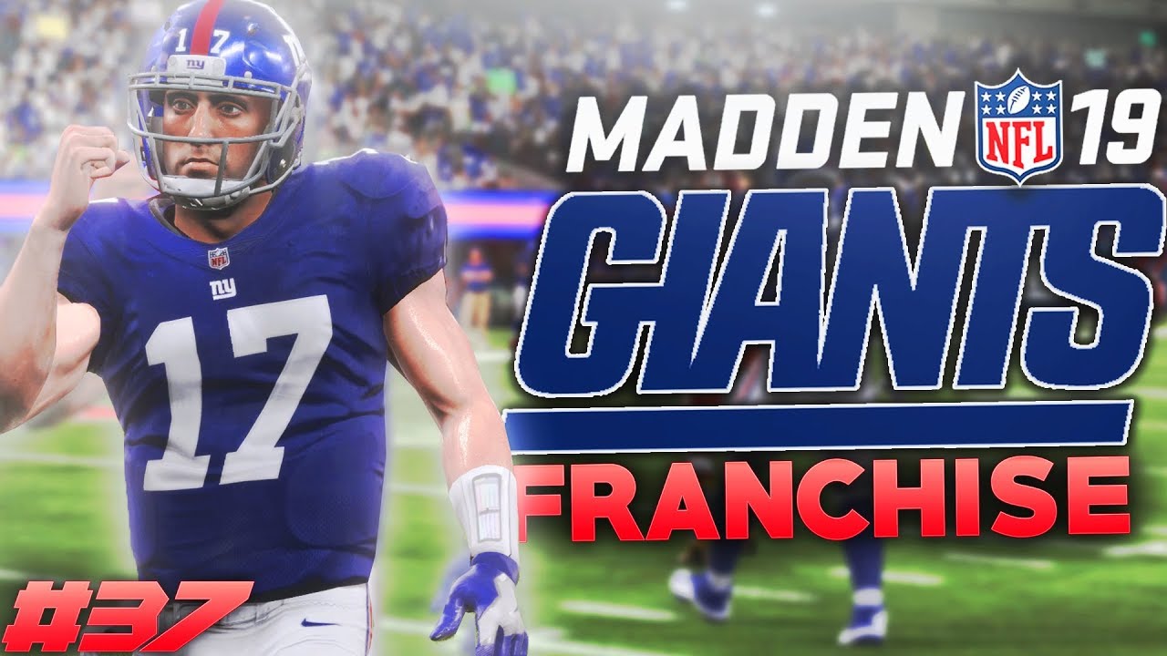 Can We Pull Off The Comeback?! Madden 19 New York Giants Franchise Ep. 37 best player at every draft pick
