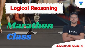 NTA UGC NET 2021 | Logical Reasoning by Abhishek Shukla | Marathon Class