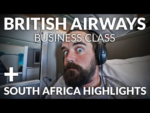 BUSINESS CLASS with BRITISH AIRWAYS + South Africa Golf Tour Highlights