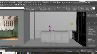 3DsMax Tutorials, Learn 3D Modeling a Designer Kitchen from Scratch in 3dsmax ( Part 3)