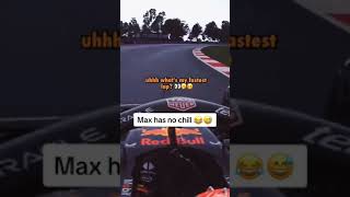 Max Verstappen quietly getting the fastest lap#fyp #f1 #formula1 #maxverstappen screenshot 5