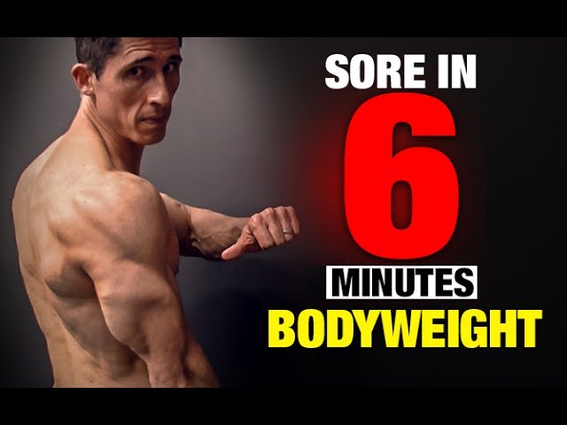 Bodyweight Triceps Workout (SORE IN 6 MINUTES!) 