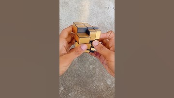 How to last layer the mirror cube solve 🤨🤨 #shortsfeed #mirror #cube #shorts