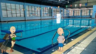 Classic Caillou Fails The Swimming Race / Grounded