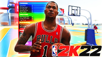 NBA 2K22 *MVP* DERRICK ROSE BUILD | UNSTOPPABLE SLASHING PG BUILD W/ CONTACT DUNKS & HOF PLAYMAKING