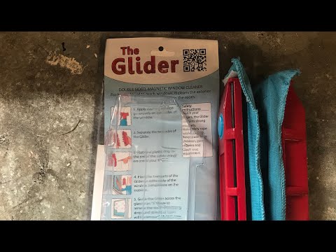 Antagonisme Krydret Kina THE GLIDER D2 magnetic window cleaner IT WORKS! - YouTube