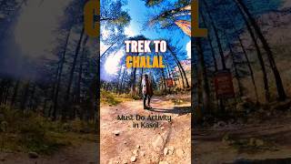 Trek To Chalal  Beautiful Village Near Kasol  Activities To Do In Kasol minivlog kasol chalal