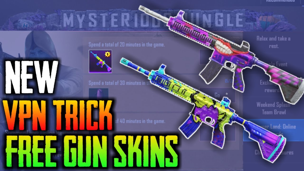 How to get m416 skin in pubg mobile free permanent || free skins in