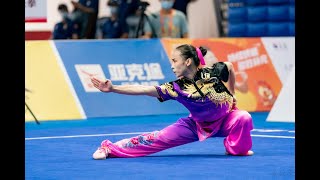 女子长拳 第4名 唐潘 四川 9.456分 2022年全国武术套路锦标赛 China National Wushu Taolu Championships women's changquan