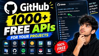 1000+ Free APIs You Can Use in Your Projects 🚀 #api #github