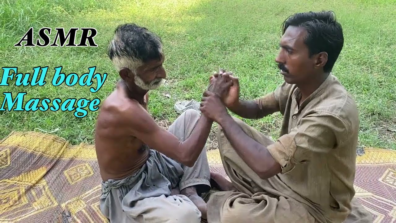 ASMR full body massage