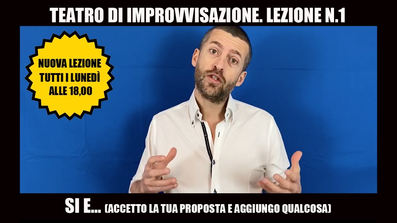 Corso di teatro d’improvvisazione. #Lezione 1: 