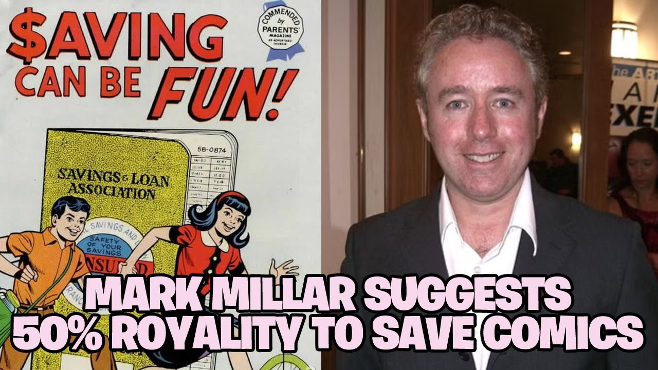 MARK MILLAR SUGGESTS 50% ROYALITY FOR CREATORS TO SAVE COMICS
