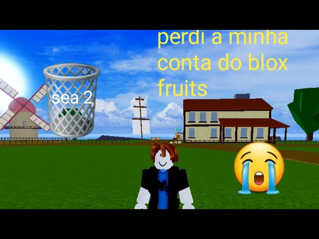 Perdi minha conta do roblox 😭blox fruits 2023.. 