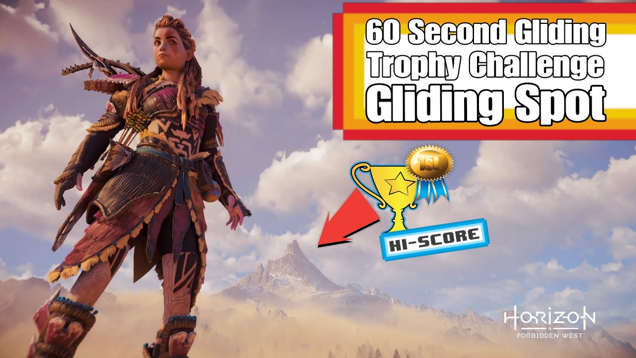 Completing the 60 Second Glide Trophy Challenge - Horizon Forbidden West