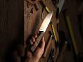 Stainless steel Hunting knife Making #knifeskills #blacksmith #shorts