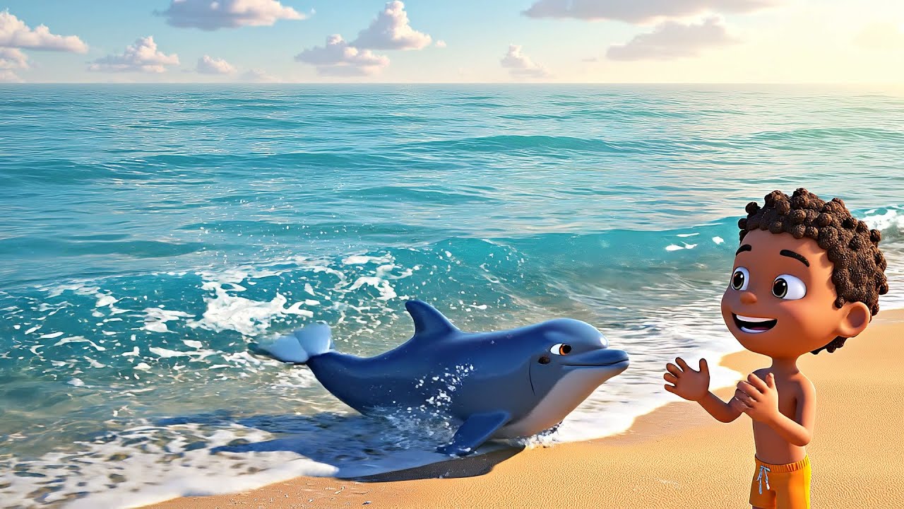 Minecraft Baby Dolphin Surfed the Ocean Wa | Kids Songs & Nursery Rhymes