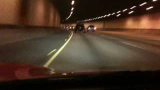 Ferrari 430 Scuderia in Seattle 1-90 tunnel Drive A Ferrari Seattle