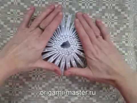 Мк торт модульное оригами