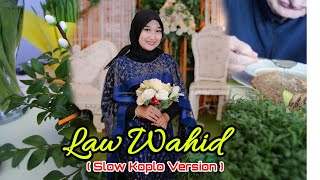 Video thumbnail of "Lau Wahid - Sholawat Gambus Koplo Terbaru (live) Besuki"