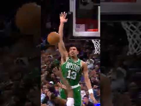 Ron with the block of the year 😱 #celtics #nba #shorts