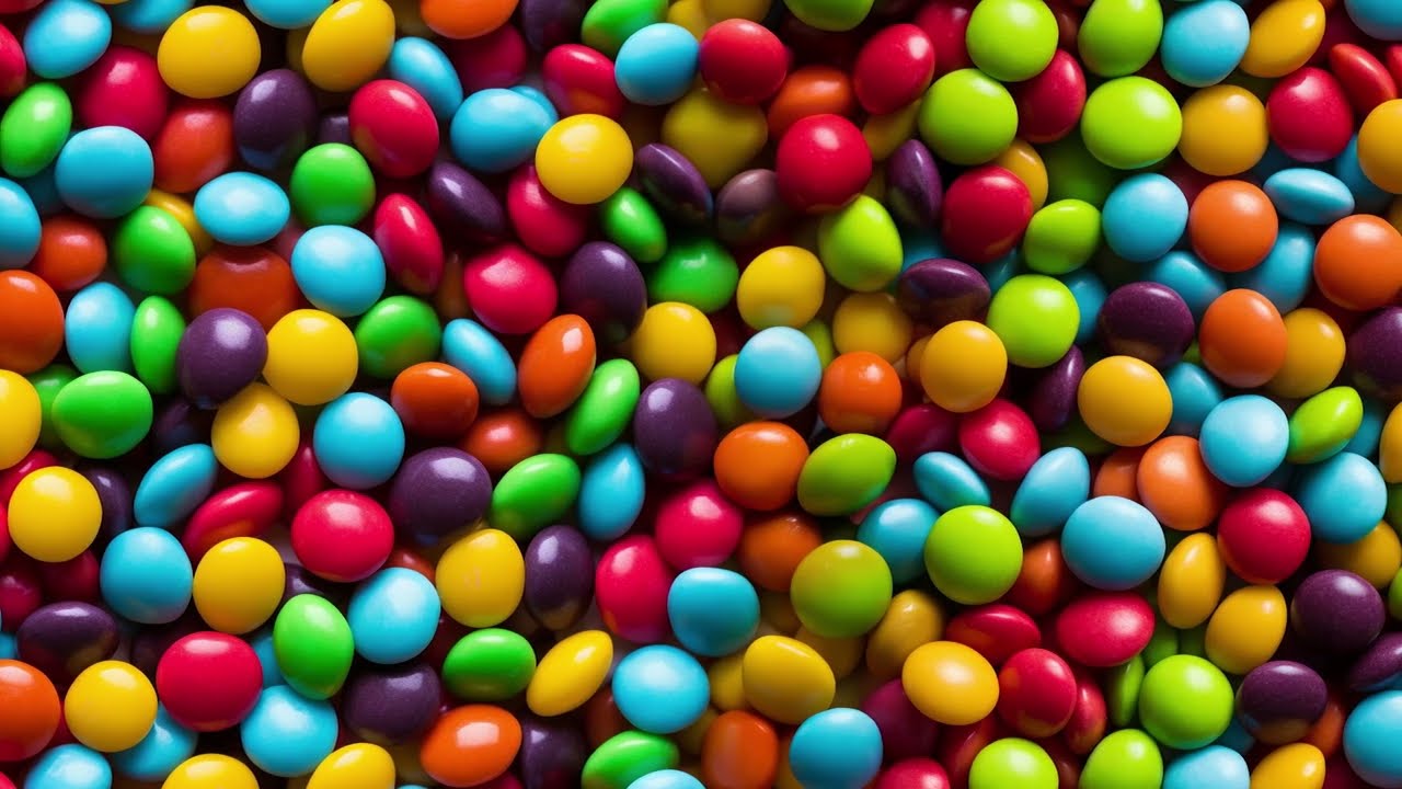 Chocolate candy M&Ms TV background, live wallpaper, and screensaver in ...