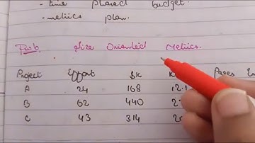 Size oriented metrics in software engineering in hindi urdu