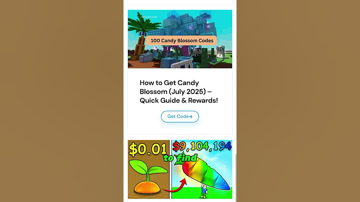 OMG! New Grow a Garden codes Candy Blossom for FREE 🌷 | No Robux Needed #shorts #growagarden