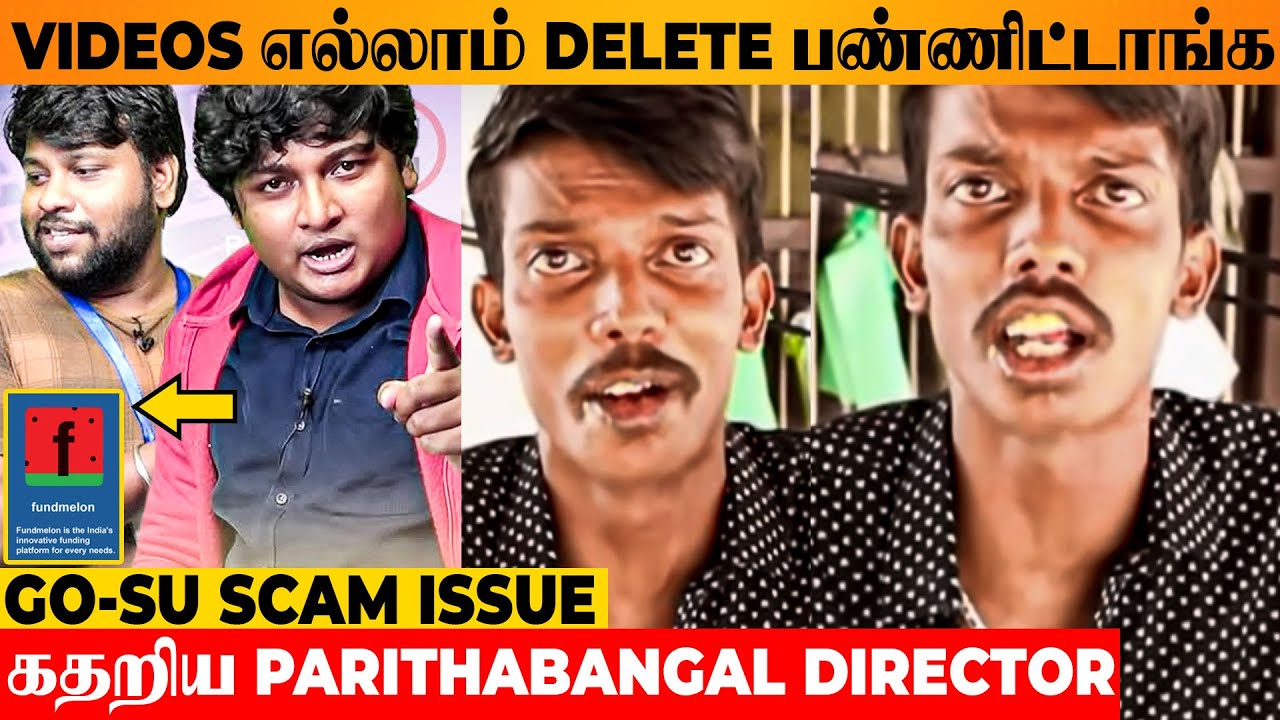 GO-SU Scam Issue : Parithabangal Director Balu Bose Shocking Statement | Fundmelon | Superbacker App