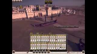 Rome 2 Total War  Rome II ~ Royal Spartans Boats on Sand! Funny BUG