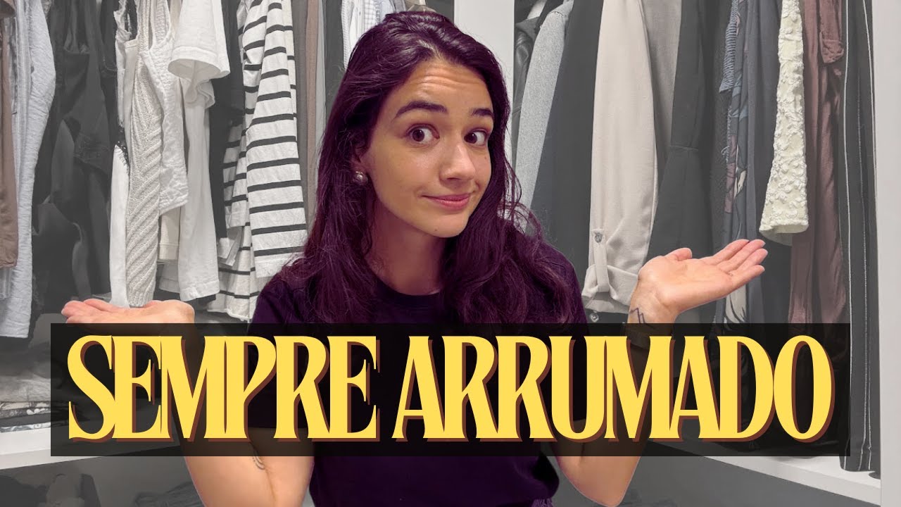 como organizar o guarda-roupas de maneira inteligente (com achados do mercado livre)