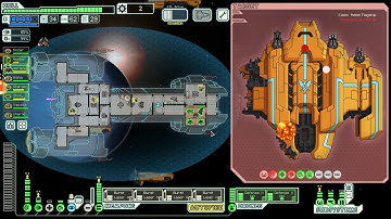 FTL: AE - Federation Cruiser A vs Flagship - 4x Burst Laser II (Hard)
