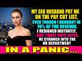 My CEO Husband Cut My Pay For His Assistant. I Walked Out, And Now He’s Losing His Mind!