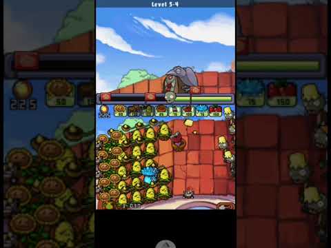 Plants Vs. Zombies (DS) Level 5-4