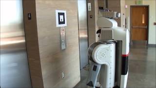 PR2 operating elevator