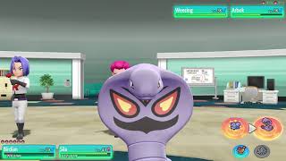 Pokémon LGE - All Shiny Team - Team Rocket - Jessie & James 4
Videos that have an “(X)” by the end of their title were recorded at least twice, using different Pokémon Teams to beat the Challenge.
Pokémon owned by Nintendo and Game Freak.
Footage recorded for fair use and intended for educational purposes, the art of gaming/entertainment. Pokémon LGE - All Shiny Team - Team Rocket - Jessie & James 4