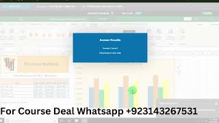 Excel Module 7 SAM Exam