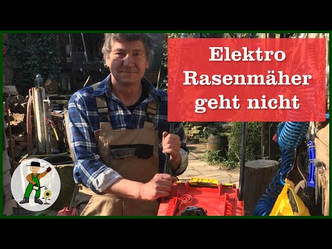 Elektro Rasenmäher geht nicht