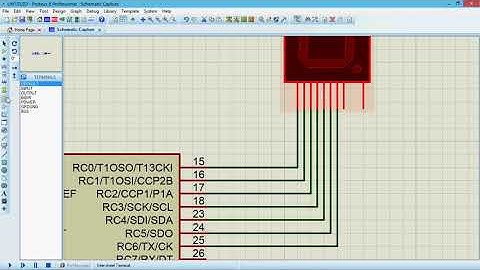 PIC18F4520   Giao tiếp LED7 thanh + CHống dội phím P3