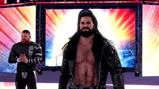 The Monday Night Messiah Seth Rollins Full Entrance with Murphy / WWE 2K22 #SethRollins #BuddyMurphy