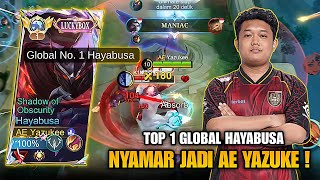 Reaksi Publik Prank Nyamar Jadi Ae Yazukee  Top 1 Global Hayabusa  Mobile Legends 