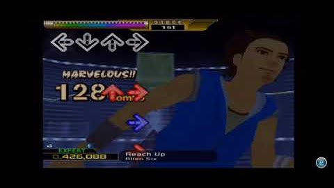DDR X reach up ps2