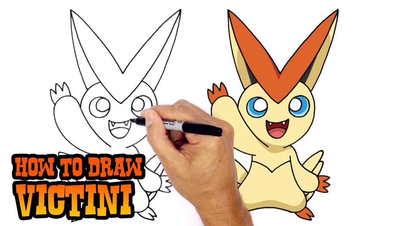 Uitgelezene How to Draw Pokemon | Victini - YouTube ON-32