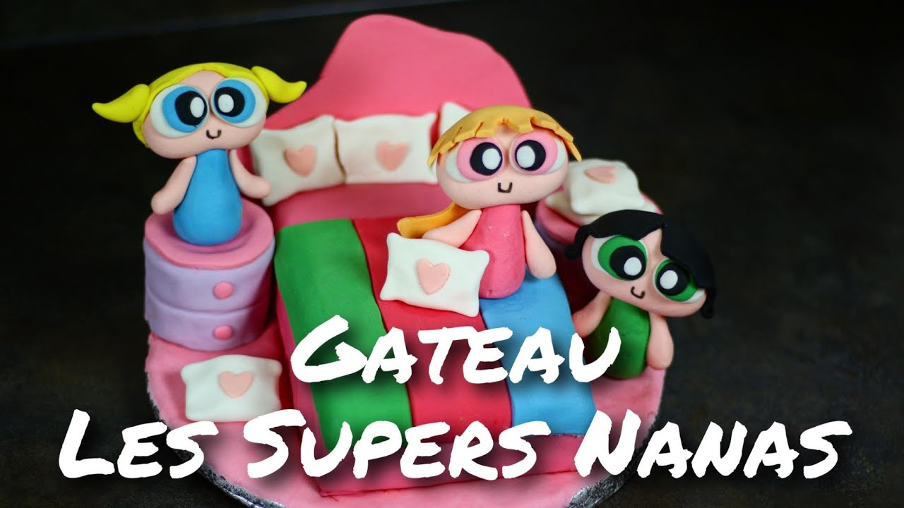RECETTE GATEAU LES SUPERS NANAS | THE POWERPUFF GIRLS CAKE
